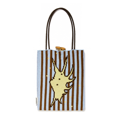 Art Knit Stripe Tote｜アートニット・ストライプトート XP002