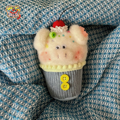 Piggy Cupcake charm｜ピギー・カップケーキ・チャーム WC001