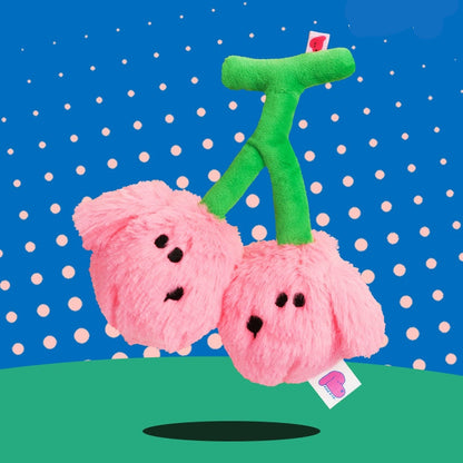 Pink Cherry Dog Charm｜ピンク・チェリー・ドッグチャーム ML011