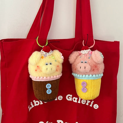 Piggy Cupcake charm｜ピギー・カップケーキ・チャーム WC001