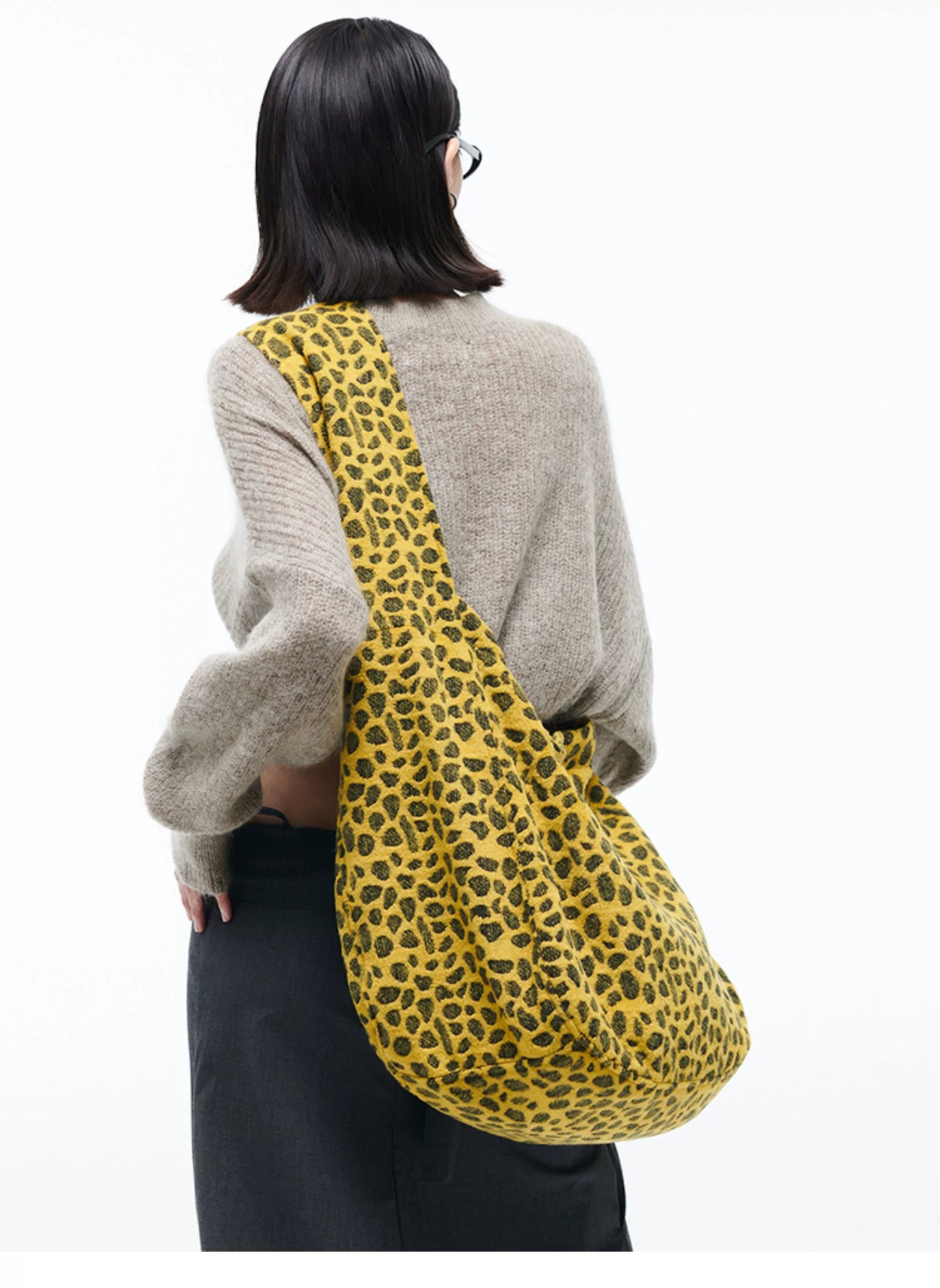 Leopard Slouch Bag｜レオパード・スラウチ・バッグ HN001