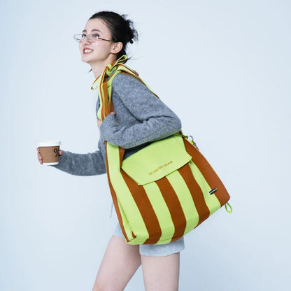 Contrast Wide Strap Tote｜コントラスト・ワイド・ストラップ・トート DB001