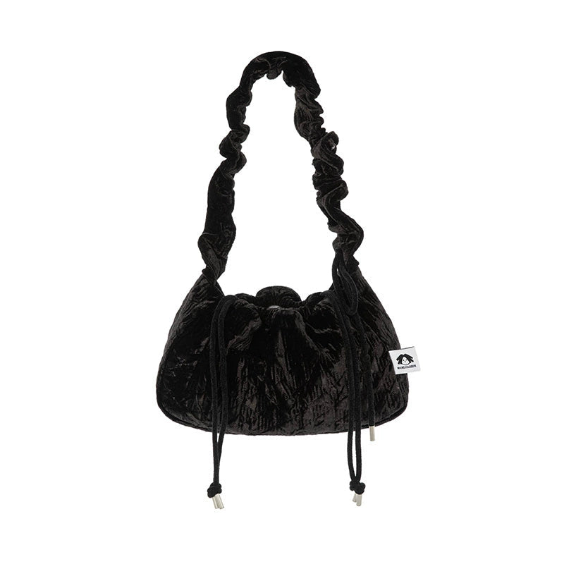 Crush Velvet Bag｜クラッシュ・ベルベット・バッグ　WX002