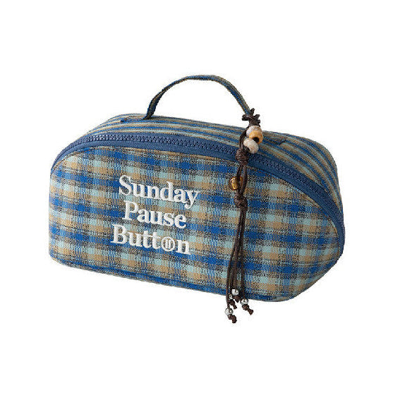 Retro Check Pouch | レトロ・チェック・ポーチ MO001