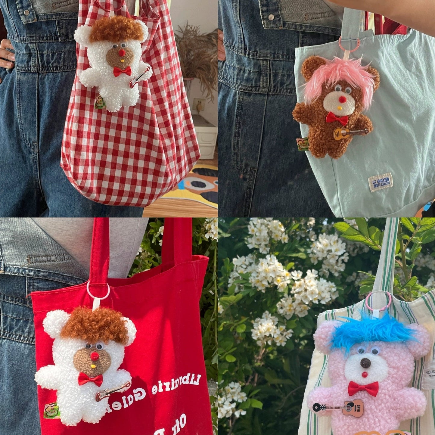 Rock Bear charm｜ロック・ベア・チャーム WC005