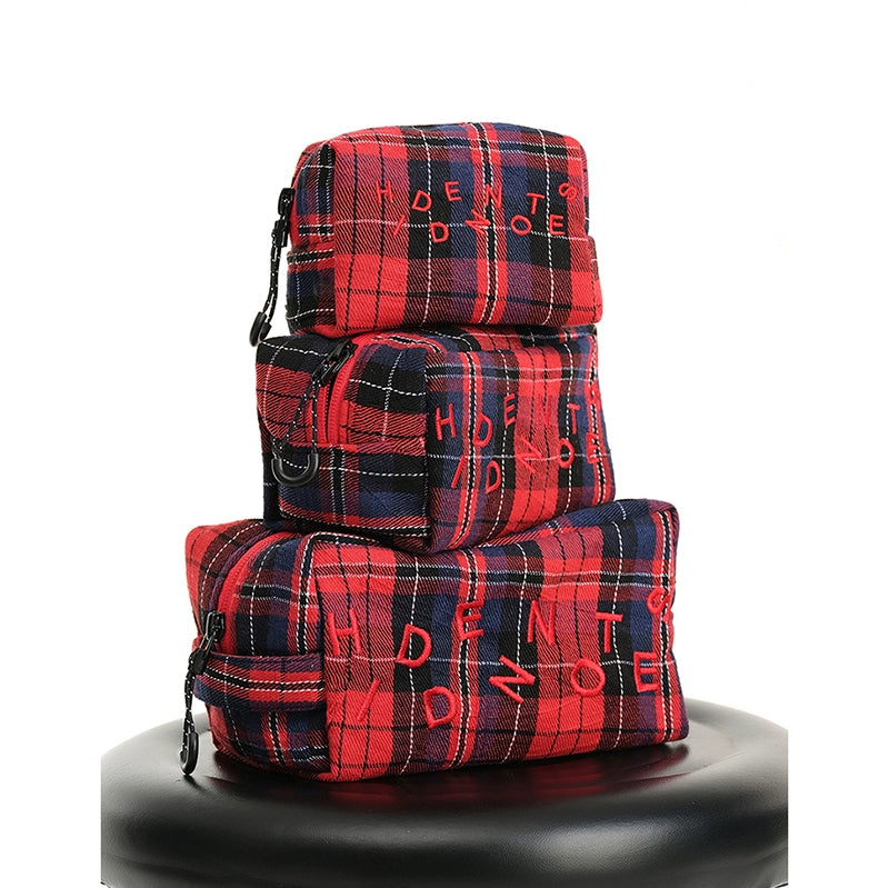Tartan Check Pouch｜タータンチェック・ポーチ HN004