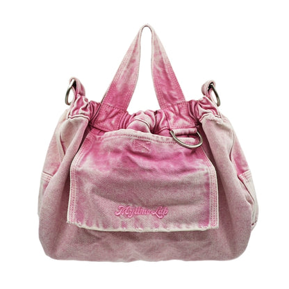 Washed Denim Bag｜ウォッシュド・デニム・バッグML053