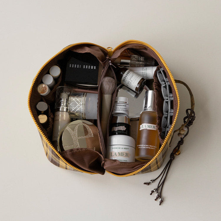 Retro Check Pouch | レトロ・チェック・ポーチ MO001