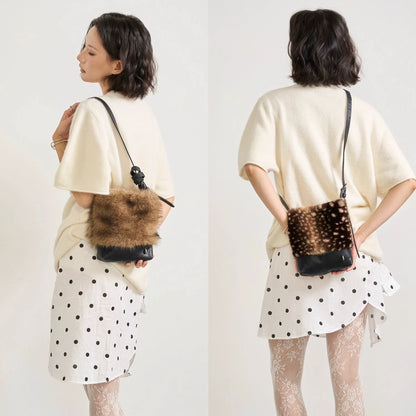 Soft Fur Shoulder Bag｜ソフト・ファー・ショルダー・バッグ HN008