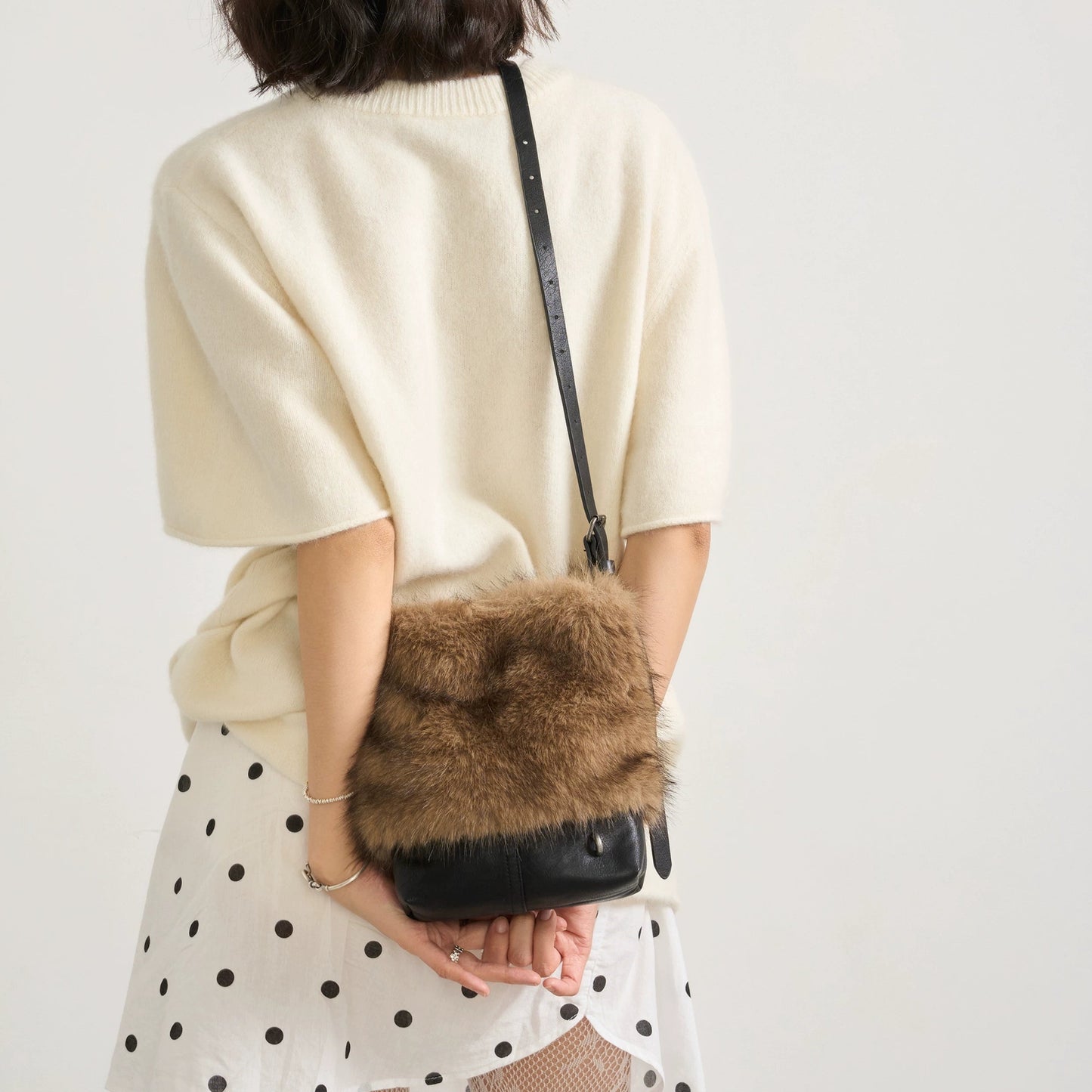 Soft Fur Shoulder Bag｜ソフト・ファー・ショルダー・バッグ HN008