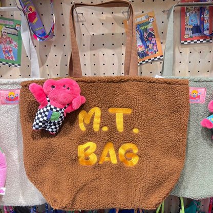 Fuzzy Letter Tote Bag |ファジー・レター・トートバッグ ML30