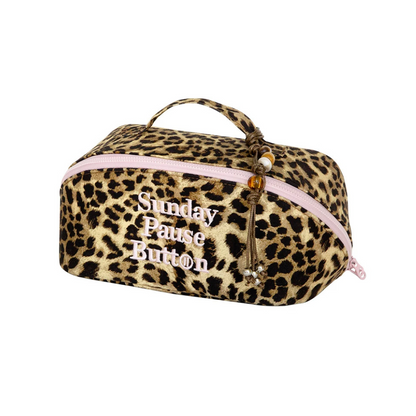 Noir Leopard Pouch｜ノワール・レオパード・ポーチ MO002