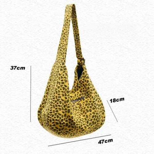 Leopard Slouch Bag｜レオパード・スラウチ・バッグ HN001